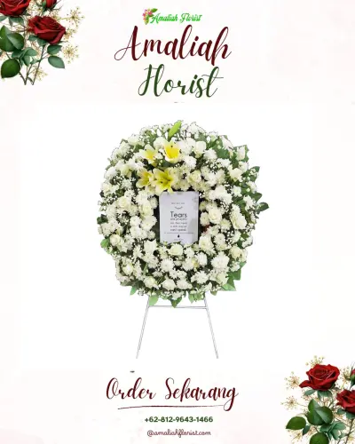Krans Bunga Duka Cita di Argosari